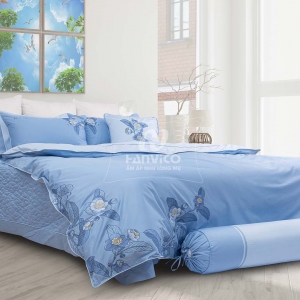 Bộ ga phủ thêu Blue Sky BS 90 - 